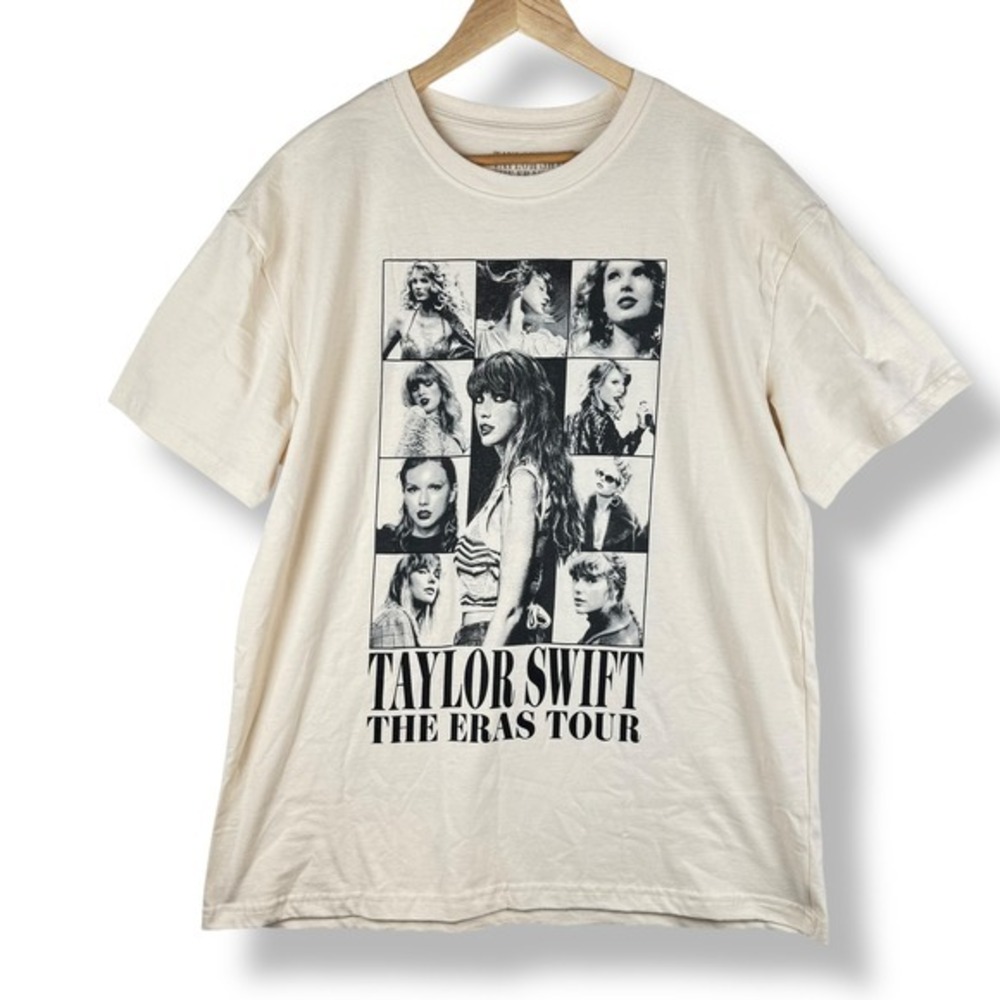 Taylor Swift Eras Tour T Shirt Size Large Official Concert Merch Double Sided